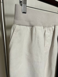 デニムスカート グレーホワイト