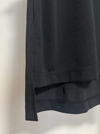 ネックレスモチーフ付カットソー ブラック