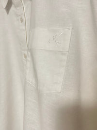 バックコクーンシャツ オフホワイト