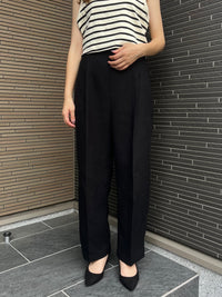 バレルパンツ ブラック