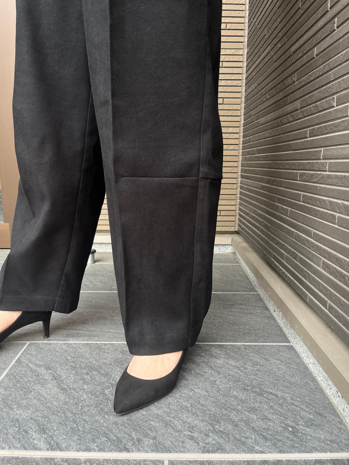 バレルパンツ ブラック