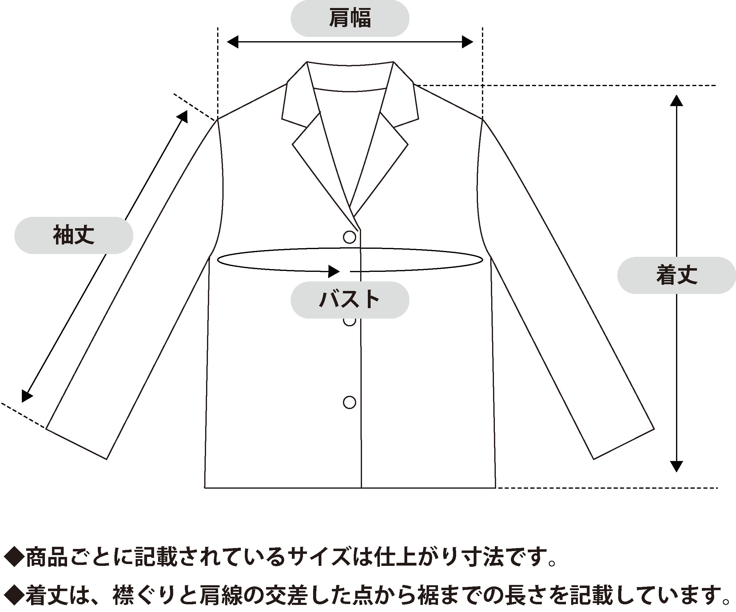 採寸の参考図